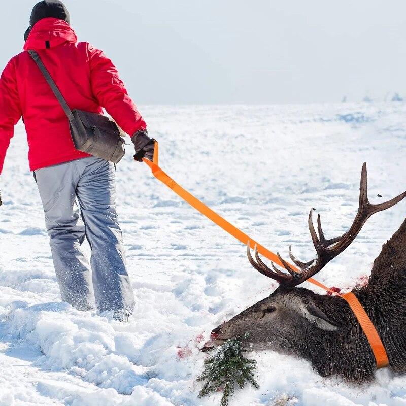 Outdoor Deer Rope Rope Hunting Supplies Go out with Rope Anti-lost, Anti-flying, Anti-tree Artifact Prey Strap.