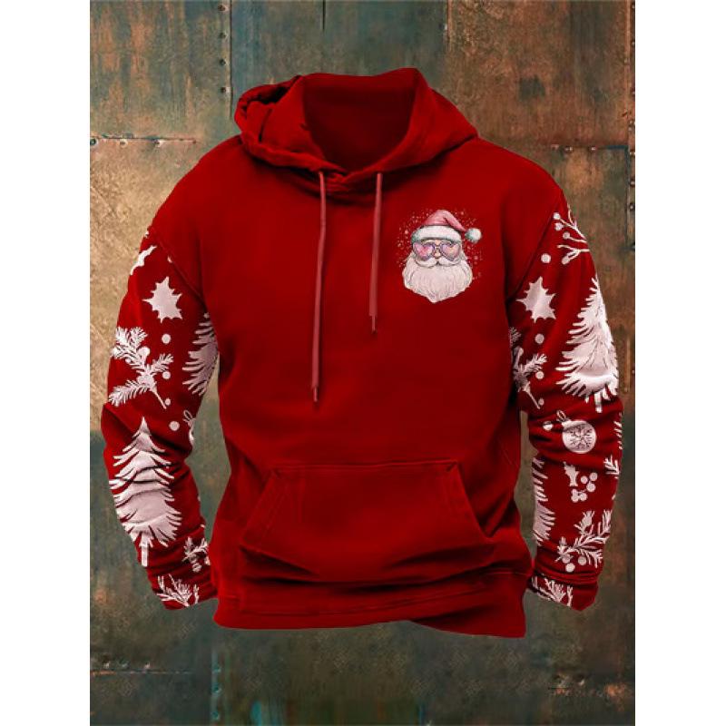 2025 Men's Autumn/Winter Casual Christmas Hoodie