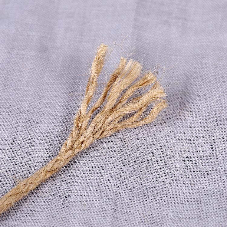 Jute Rope for Packaging, Binding, Indoor Art, and Creative DIY (4mm-12mm Diameter)