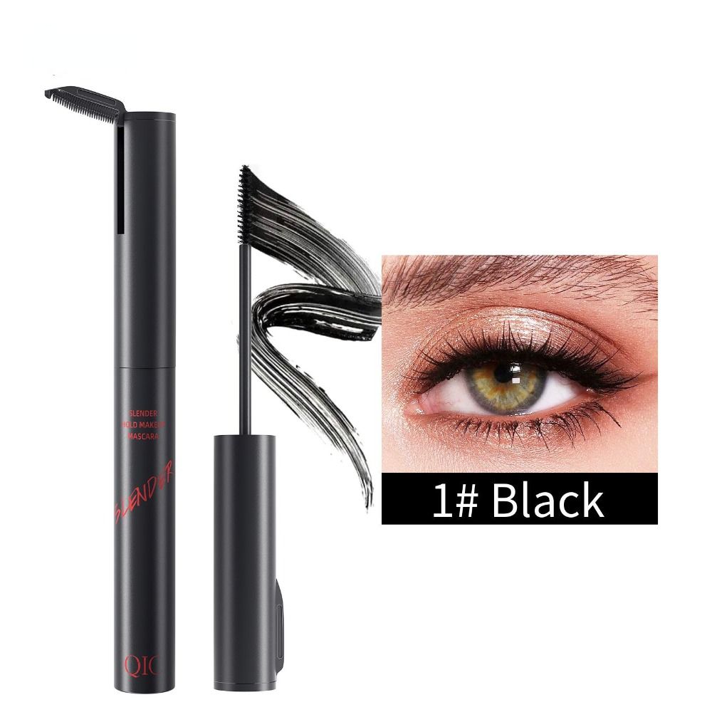 

Маленькая кисть с головкой, водонепроницаемая, не размазывающаяся, длинная толстая кисть для завивающейся туши чёрный