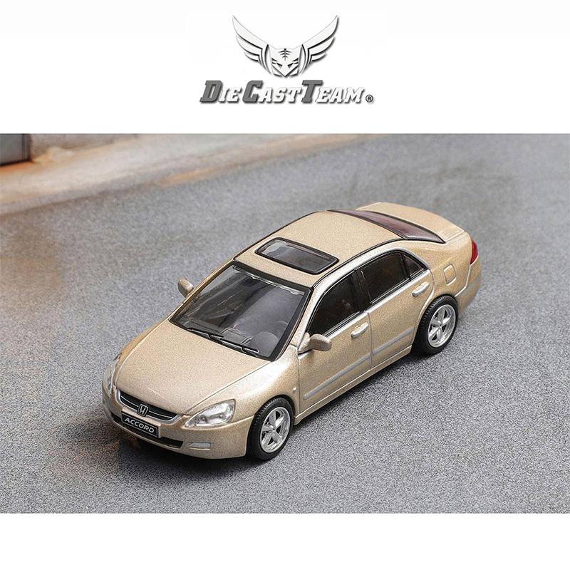 DCT 1/64 Honda 7th Generation Accord Car Alloy Motor Vehicle Diecast Metal Model Kids Xmas Gift Toys for Boys