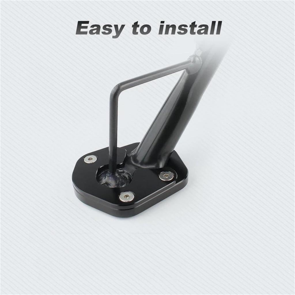 Motorcycle Foot Support Side Bracket Expander Extended Side Bracket Pad Foot Support for Yamaha YZF-R125 MT-125 XSR125