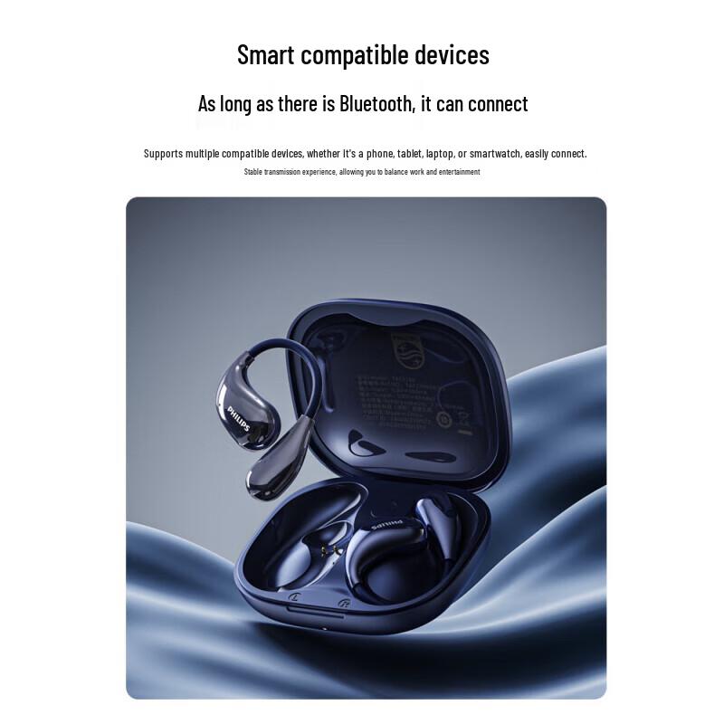 Philips TAT2769 Open-Ear Hook Bluetooth Sport Headphones