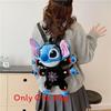 Soft Girls Cartoon Plush Backpack With Zipper Closure For Travel Casual