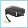 BULLSPANN Motorcycle Tail Light Motorcycle Brake Tail Light for Honda CB400 13.5V Black Replacement Parts Accessories Replacement