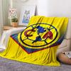 Club America Print Flannel Blanket, High quality Comfortable for All Seasons, Home Decor, Warmth and Comfort, Perfect for Christmas Gifts