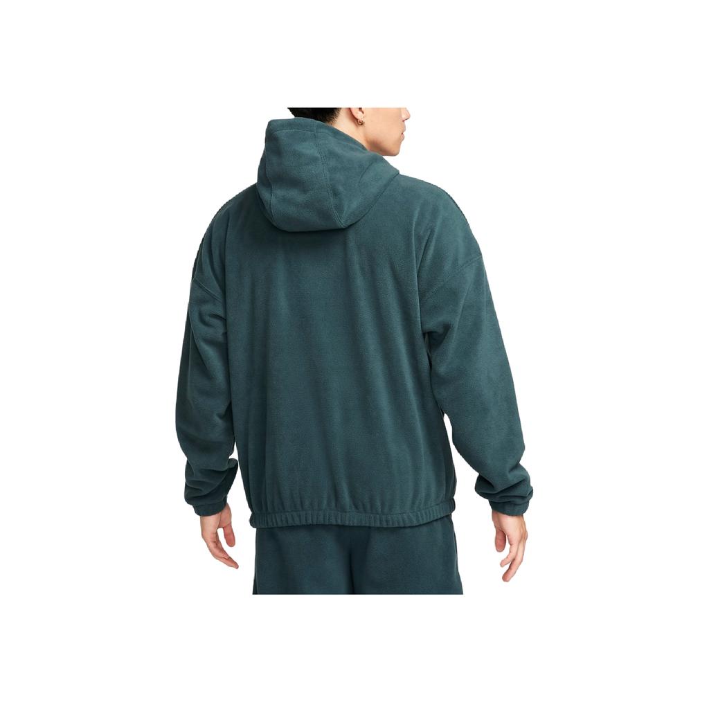 Nike Solid Color Hooded Casual Long-Sleeve Sweatshirt Men Tops Blue Green FB8389-328