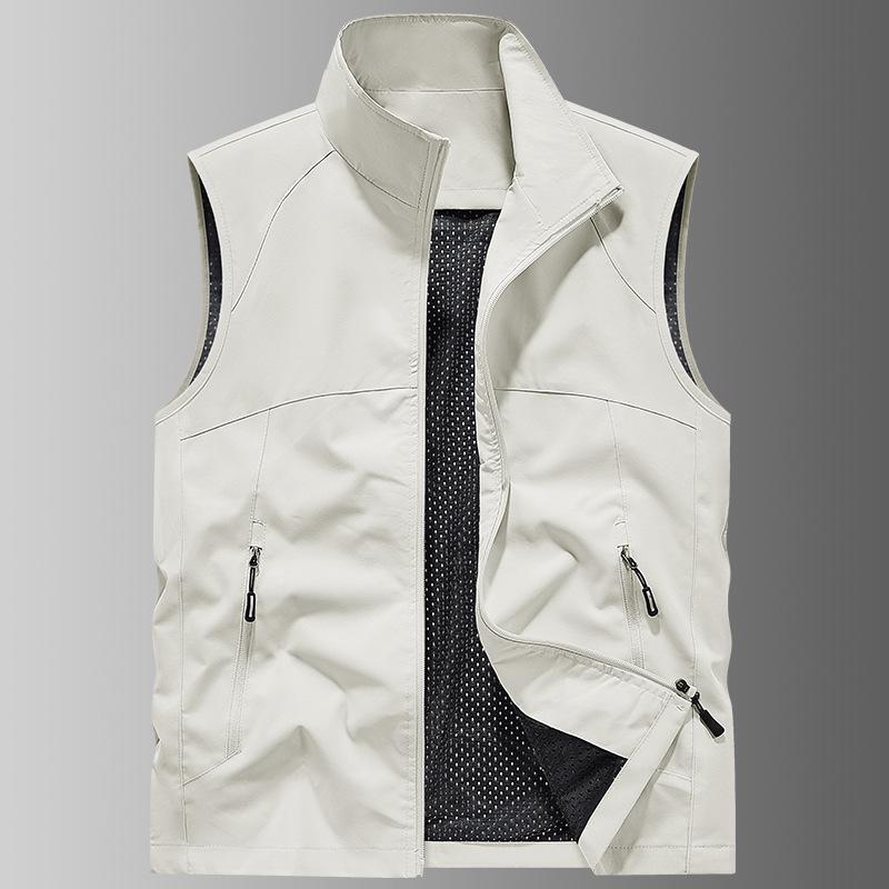 New Outdoor Quick-Drying Men's Vest Vest Sleeveless Tooling Vest Vest Vest Jacket Men's