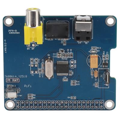 HiFi DiGi+ Digital Sound Card for RasPi 3 2 I2S SPDI WM8804G Infrared Reception HiFi Expansion