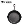 14Cm Cast Iron Skillet Non-Stick Mini Egg Frying Pan For Kitchen Cookware