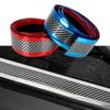 Car Threshold Protection Bumper Film Sticker Car Styling Carbon Fiber Anti Scratch Door Sill Protector Rubber Strip Car