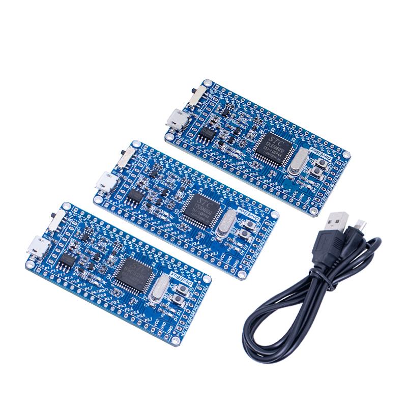 STC89C52RC 51 Microcontroller Core Board LQFP44 Small System Development Board for Learning