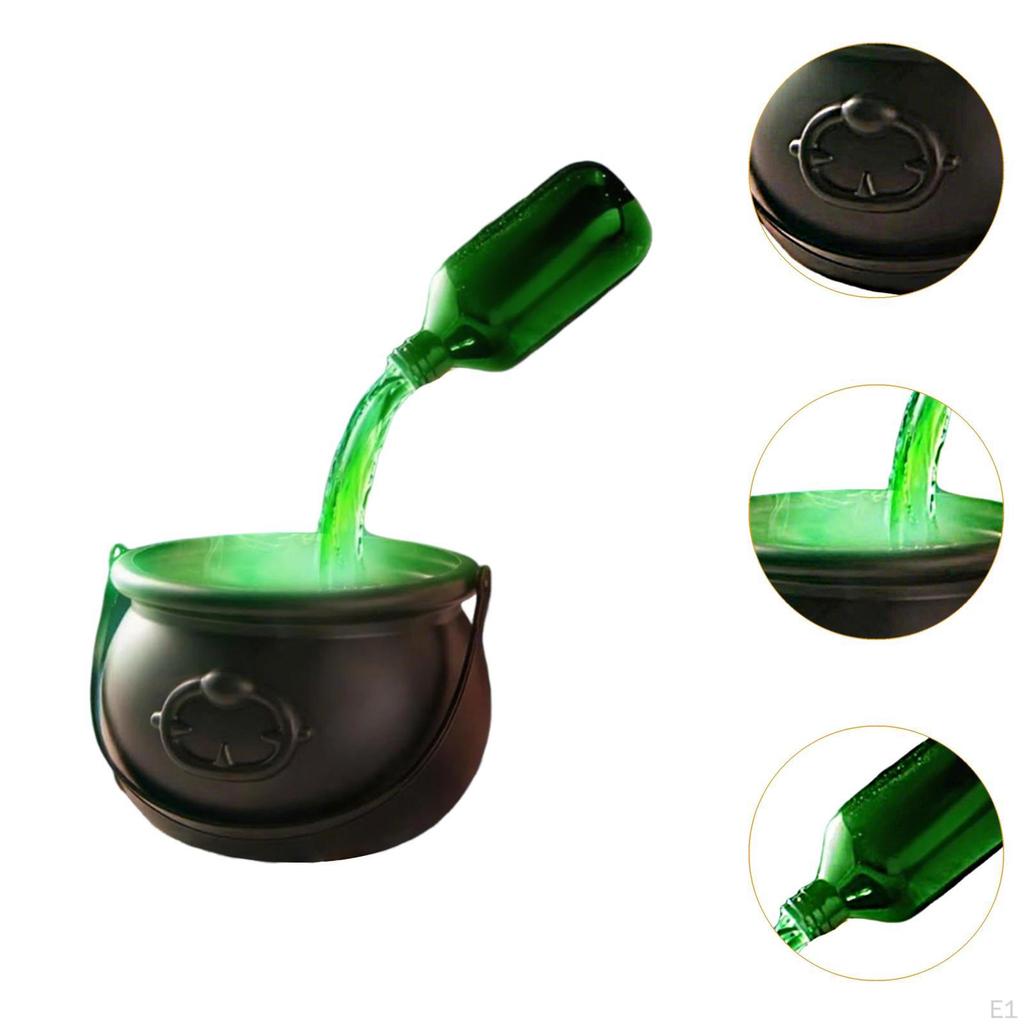 Halloween with Pump, Easy Setup Lights, Floating Bottle for Kitchen Table, House, Holiday