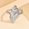 18K Gold Seashell Stainless Steel Ring - Casual Resort Ocean Series