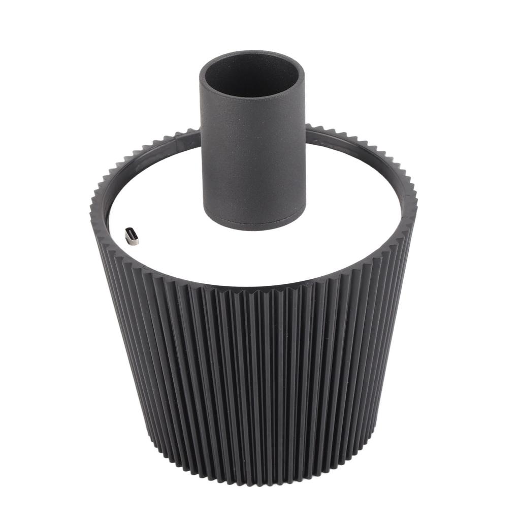 LED Bottle Lamp Pleated IP54 Waterproof 4 Light Modes Breathing Colors 2000mAh Cordless Night Light