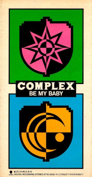 

CD COMPLEX BE MY BABY XT105036 Eastworld 1989 Japan Japanese PopRock Used