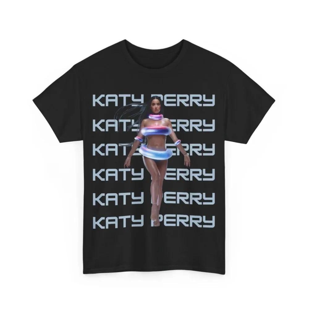 Katy Perry The Lifetimes Tour 2025 Cotton T Shirt Men Women Summer Clothing Harajuku 143 Album Tee Unisex Clothes Trendy Top Y2k XL