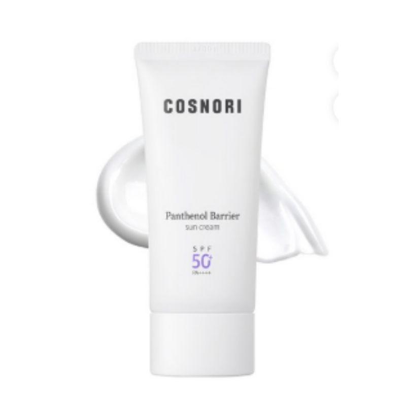COSNORI Panthenol Mineral Moisture Sunscreen SPF50+ PA++++ 50ml – Hydrating Physical Sunblock for Sensitive Skin