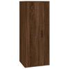 TV Wall Cabinet Brown Oak Effect 40 X 34.5 X 100 Cm