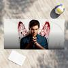 Classic TV Dexter Towel Soft Lightweight Anti-Sand Large Beach Towel Quick-Drying Bath Sports Family