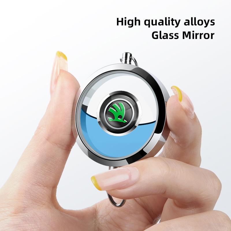 For Skoda Octavia Kodiaq Fabia Superb Karoq Yeti Rapid Mk3 A4 Car Pendant Perfume Bottle air freshener Interior Accessories lcvr69