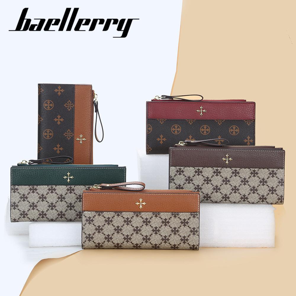 Pu Leather Vintage Wallet For Women With Multiple Card Slots And Zipper Closure For Daily Use
