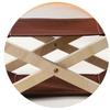 UV Resistant Folding Wooden Beach Pillow Compact Canvas Lounge Headrest  For Sleeping Picnic
