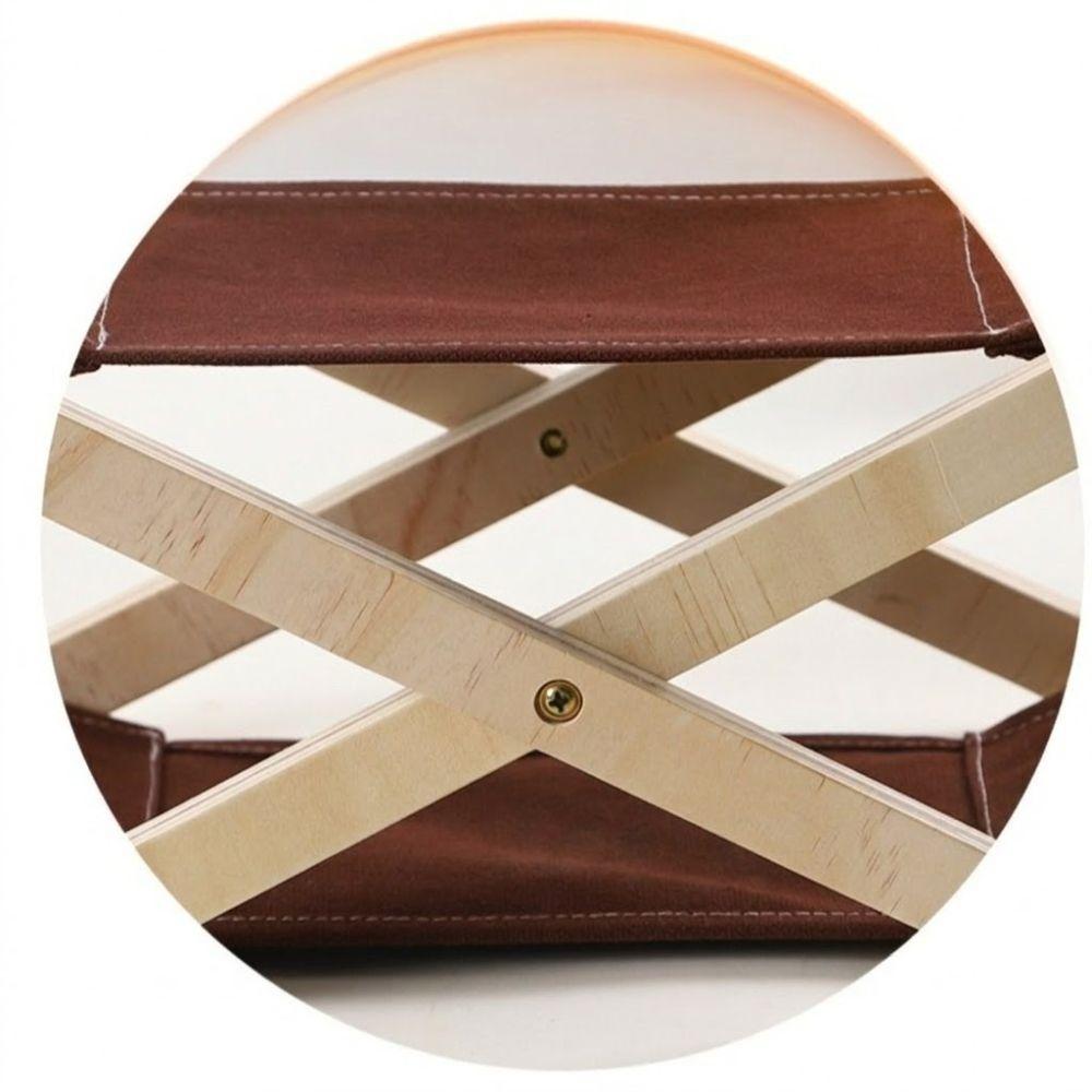 UV Resistant Folding Wooden Beach Pillow Compact Canvas Lounge Headrest  For Sleeping Picnic