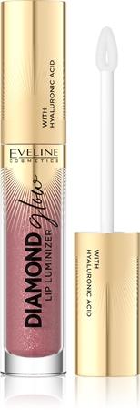 

Eveline Cosmetics Diamond Glow Гиалуроновая кислота Мерцающий блеск для губ TU прозрачный