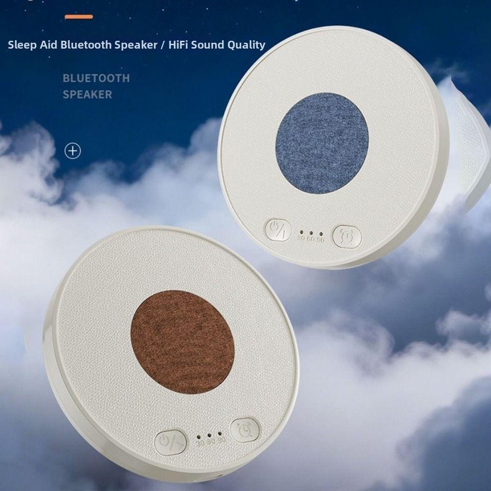 White Noise Sleep Aid Speaker Bluetooth 5.4 Wireless Sleeping Speaker Music Listening Artifact