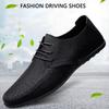 Scarpe da Uomo in Pelle Moda Formale Scarpe da Uomo Mocassini Italiani Traspiranti Scarpe da Guida da Uomo Nere Taglia Plus Zapatos Para Hombres