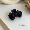 Akryl Barrette elegancka jednokolorowa spinka do włosów krab spinka do włosów Vintage proste akcesoria do włosów dla kobiet kucyk pazur klip kraby