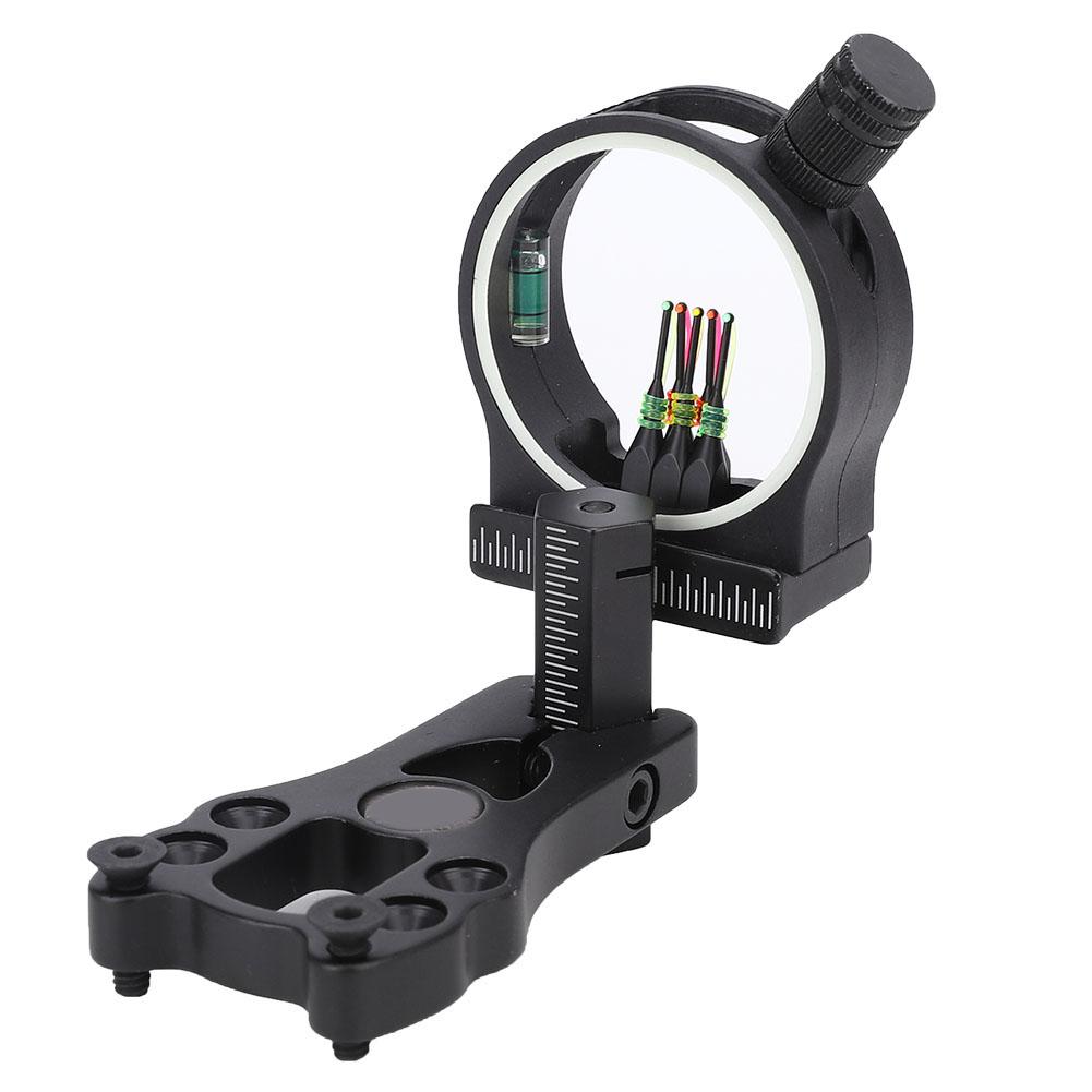 Aluminum Alloy Archery 5 Pin Compound Bow Sight Shoot Sighting Device Hunting Shooting Accessories