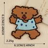 Self-Adhesive Embroidery Patches: DIY Animal Design Labels for Shoes, Hats, and Accessories