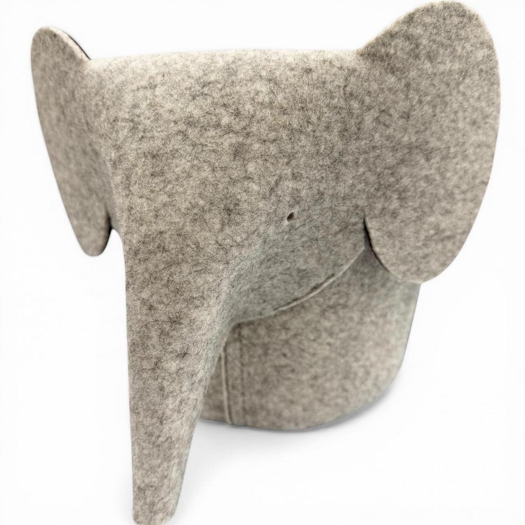 Excellent LOEWE Handbag gray felt Women Used