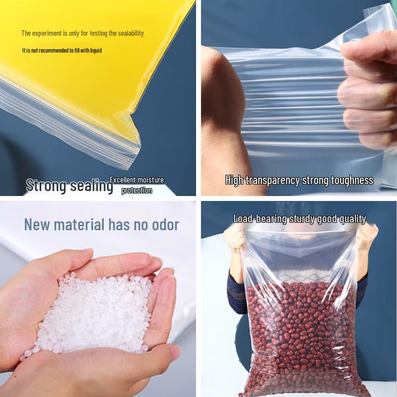 Thickened PE Self-Sealing Food Storage Bags