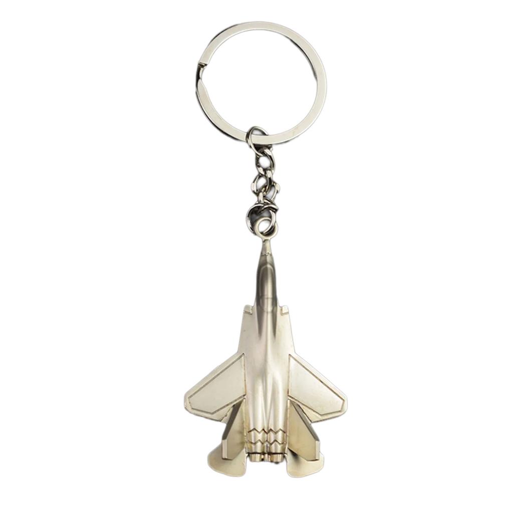 Leichter tragbarer Schlüsselanhänger mit Modell des J-35A Kampfflugzeugs als Ornament für Reise Dekoration und tägliche Accessoires