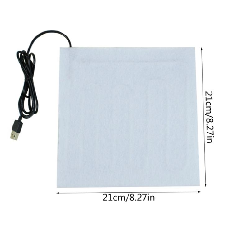 5V USB Heating Pad Electric Heated Foot Warmer Safe & Reliable Warmer Pad