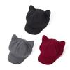Vintage Beret Hat Cute Cat Ears Octagonal Cap Fashion Peaked Caps  for Women Girls