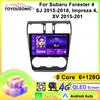 Toyousonic Car Video Player for Subaru Forester 2015-2018 GPS Navigation Built-in Dsp Carplay Autoradio Android Head Unit