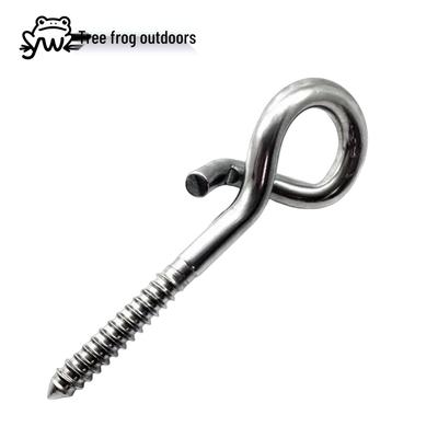 304/316 Stainless Steel Eyebolt Screws Pig Tail Roll with Wood Thread Special-shaped Stamped Parts