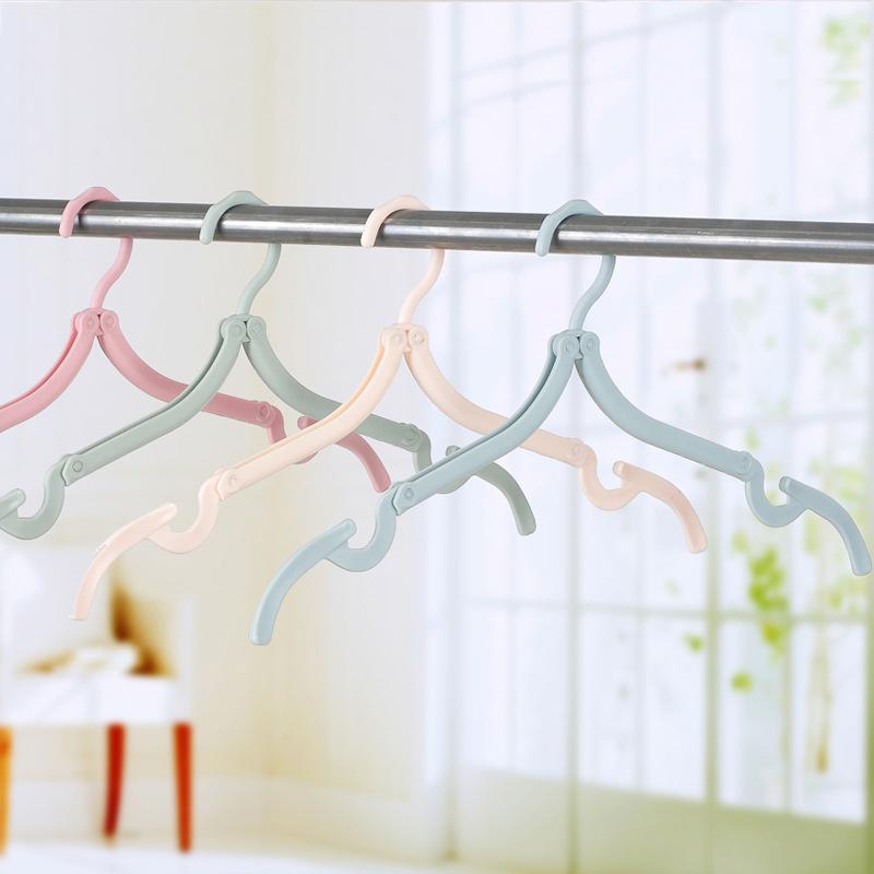 Multifunctional Hangers, Folding Portable Magic Hangers, Business Travel Hangers, Portable Plastic Drying Hangers