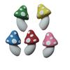 Game  Creative Mushroom Car Pendant Ornament Accessories 3D Stickers Kawaii Children's Hobby Toys Kids Charm Gifts