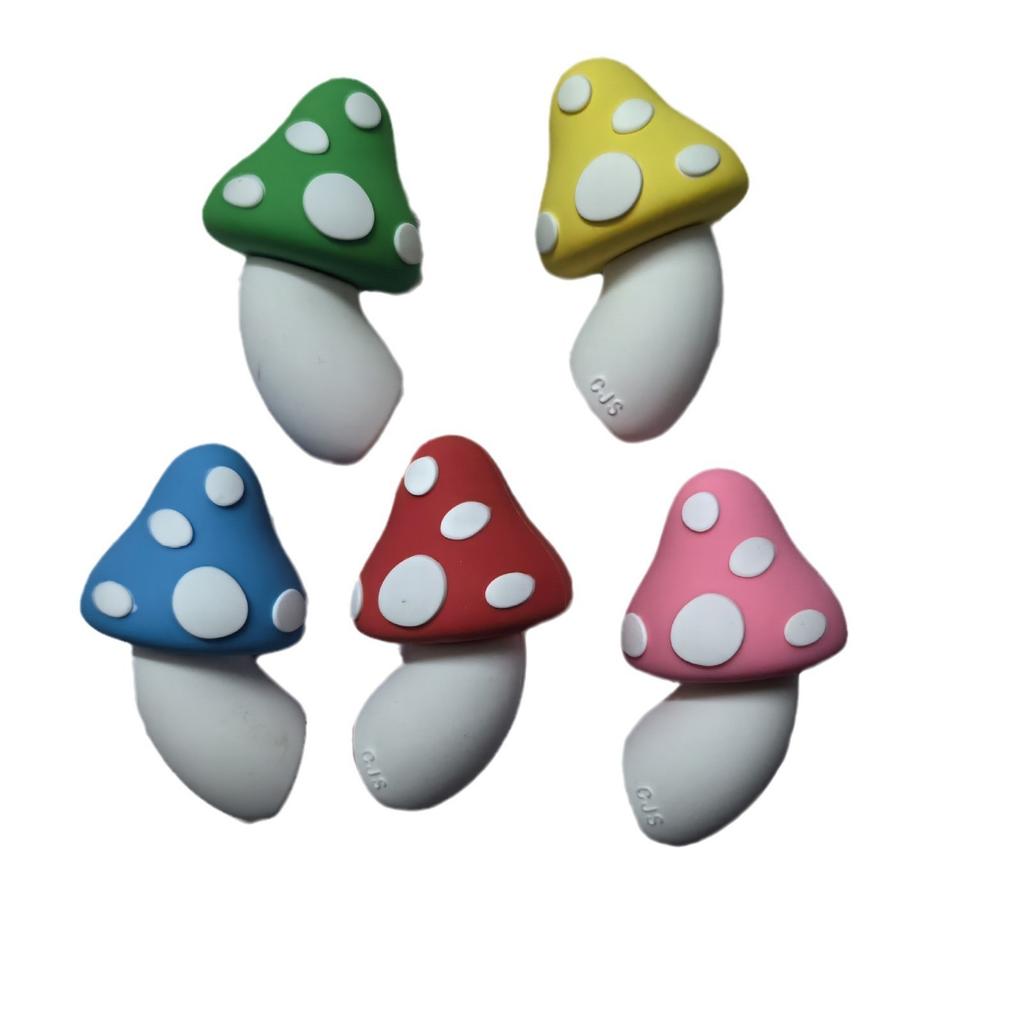 Game  Creative Mushroom Car Pendant Ornament Accessories 3D Stickers Kawaii Children's Hobby Toys Kids Charm Gifts