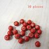 5/10Pcs Mini Simulated Little Apple Doll Accessories Toys 1/12 Dollhouse Miniature Food Play Scene Decoration