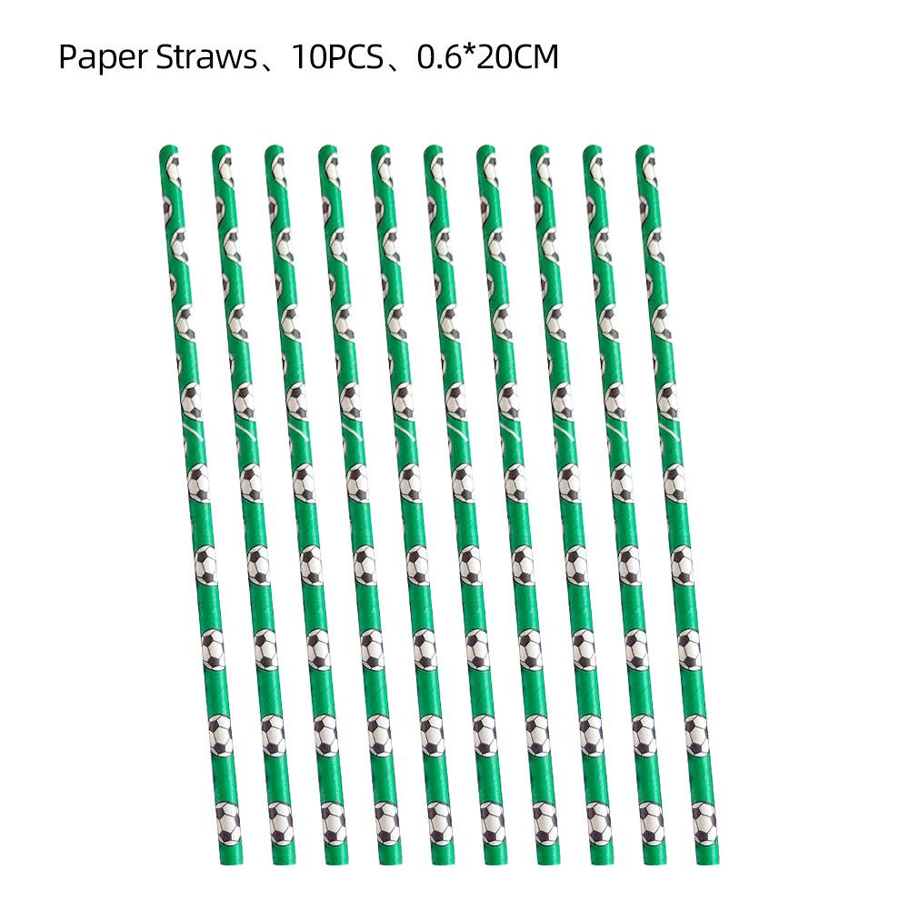 Generation Football Birthday Party Tableware Set Sports Flag Balloon Paper Tray Cup Tablecloth Decorative Items Party Supplies