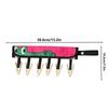 Foldable Travel Hangers 6-Clips Socks Drying Rack Compact Clothes Hanger for Socks Underwear Towels Business Trip Bathroom Dorm