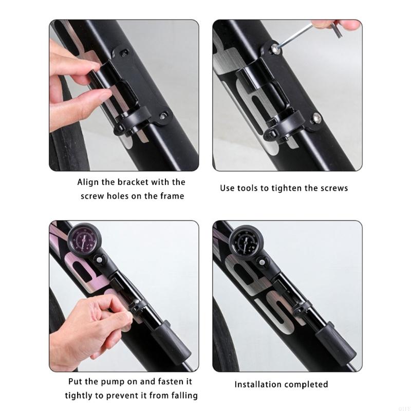 Light weight Durability Bike Pumps With Ergonomic Portables Small Bike Pumps for Daily Maintenances