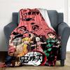 Demon Slayer Flannel Blanket Throw Blanket Soft Warm Sofa Bed Camping Car Home Decor Unique Christmas Gift C9301447