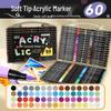 True Color Washable Acrylic Markers - Layerable, Non-Bleeding for Kindergarten Art & Primary School Students